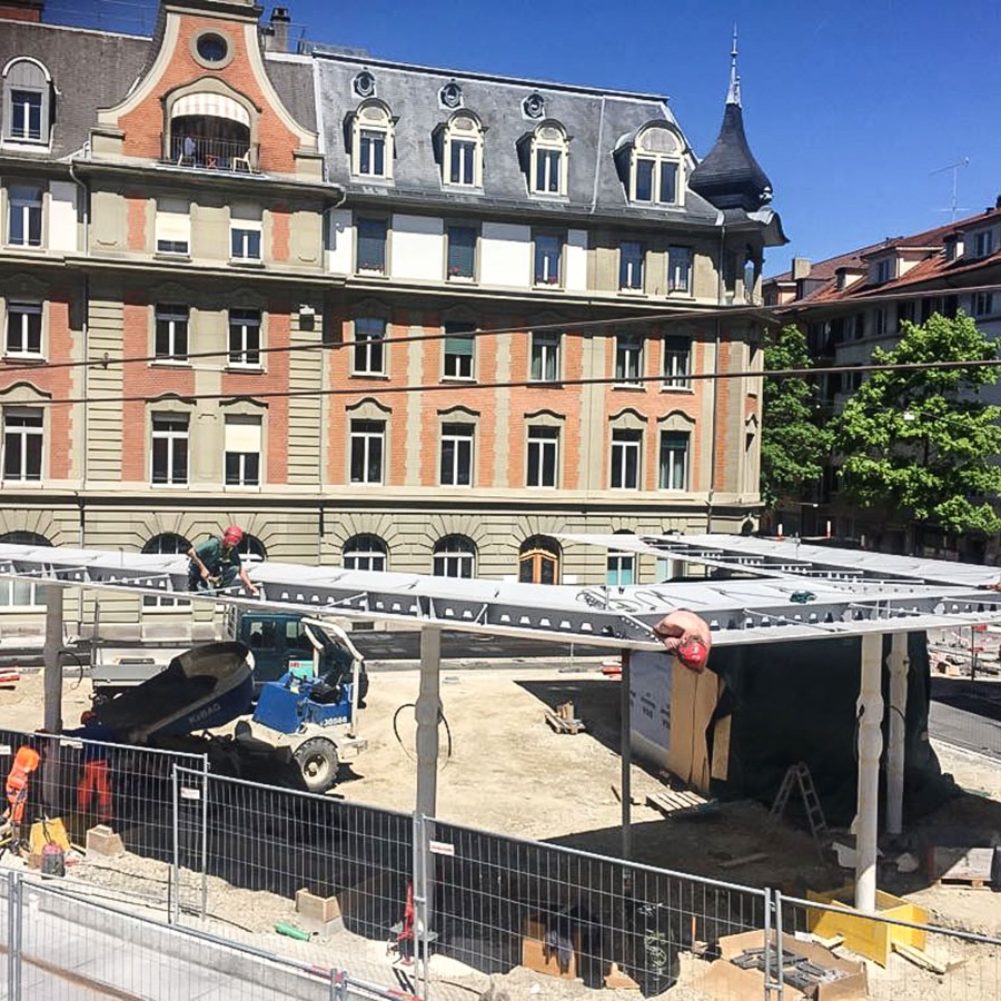 2017 > Bern > Perrondach Eigerplatz