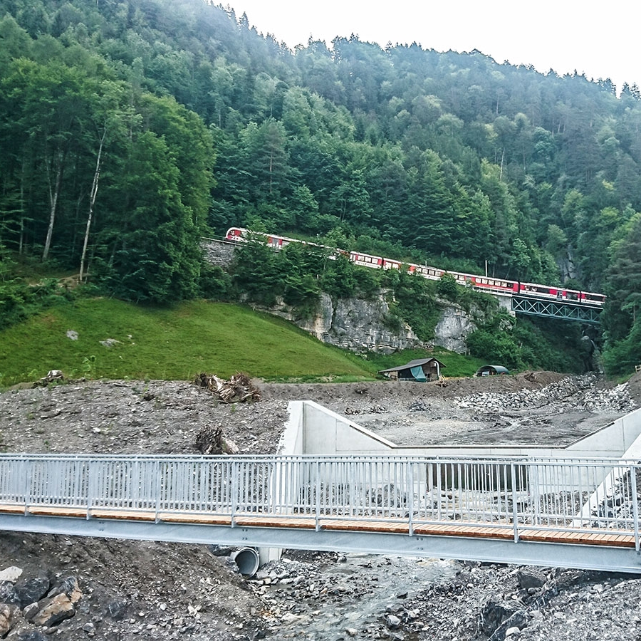 2017 > Meiringen > Fussgängerbrücke